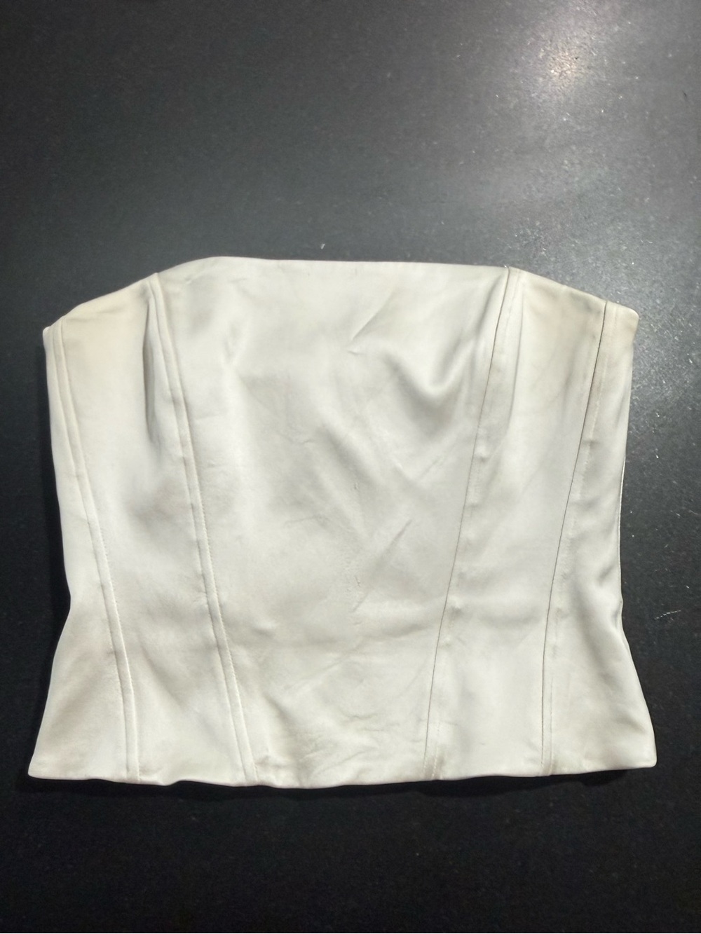 Aritzia satin corset